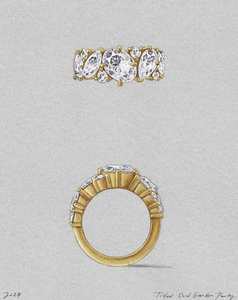 Garden Party: Tilted Oval Garden Party