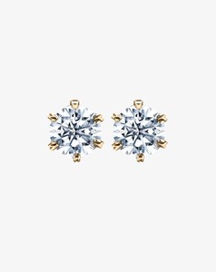 Sloane Collection: Sloane Diamond Studs Yellow Gold