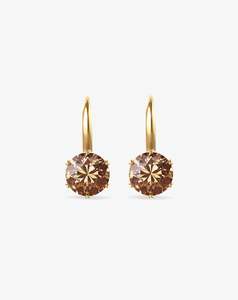 Sloane Collection: Champagne Diamond Sloane Slippers Yellow Gold