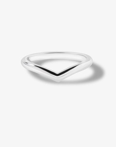 Wedding Bands: Wishbone Half Round Band