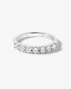 Wedding Bands: Petit Diamond Dancer