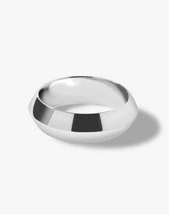 Mens Wedding Bands: Bold Knife Edge Band