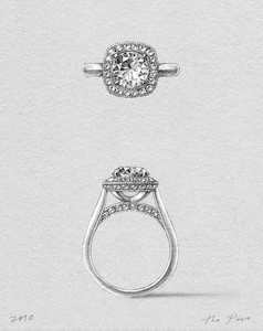Halo Rings: The Pavo Setting