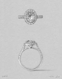 Halo Rings: The Leo Setting