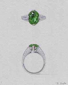 Diamond Engagement Bands: The Sinatra