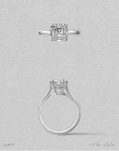 Solitaire Rings: The Vela Setting