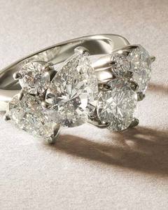 Bespoke Collection: Diamond Cluster Ring in a Platinum Setting