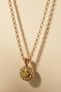 Bespoke Collection: Darling Knots with Peridot Centre