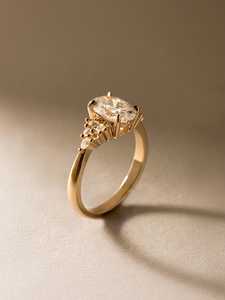 Bespoke Multi-stone Oval Diamond Ring