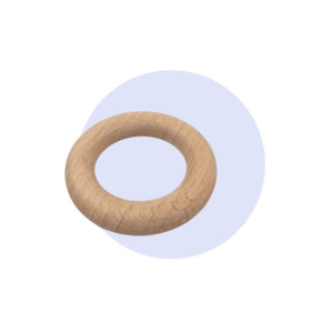 Small A Grade Wooden Ring