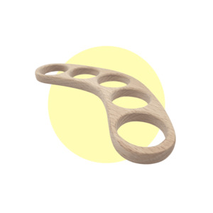 Wooden Pea Pod
