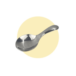 Metal Loose Parts: Silver Metal Spoon