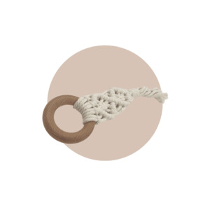 Sensory Loose Parts: Macramé Ring