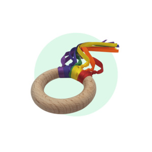 Sensory Loose Parts: Ribbon Ring