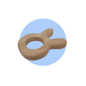 Wooden Loose Parts: Wooden Rabbit