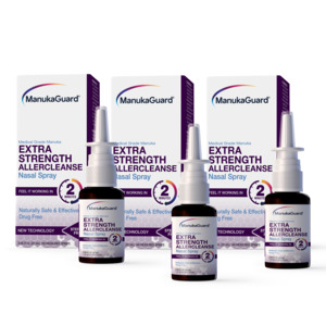 Extra Strength Allerclenase Nasal Spray, 3-Pack Bundle