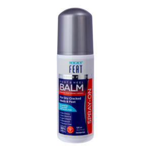 Body Care: Spray On Foot and Heel Balm for Dry, Cracked feet