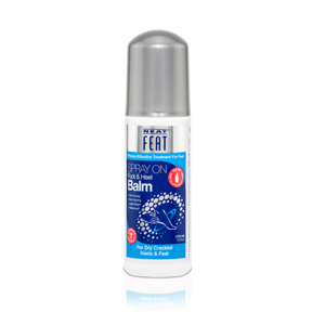 Spray On Foot and Heel Balm para pies secos y agrietados