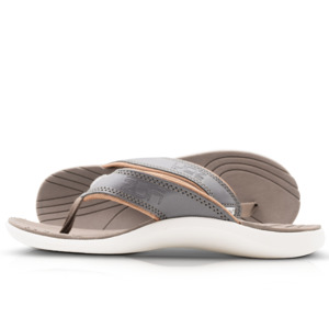 By Foot Heath Problem: Neat Zori Pewter Slimline Orthotic Thong / Sandal Water Resistant and Comfortable (AUS)
