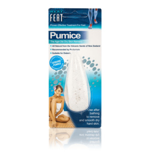 Footcare Toiletries: Neat Foot Pumice Stone Foot Scrub