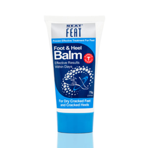 Footcare Toiletries: Heel Balm 75G for Dry, Cracked Feet