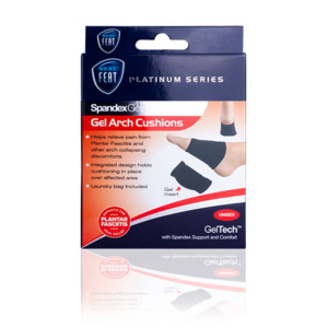 Platinum Series Spandex Gel Arch Cushion For Collapsing Arch