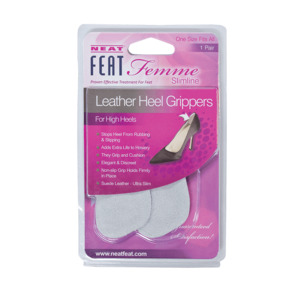 Femme Leather Heel Grippers Protection from Painful Rubbing