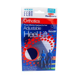Gel Tech: Heel Lift Lessening Pressure on the Heel and Reduce Inflammation