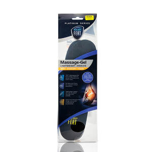 Gel Tech: Platinum Series Energy Massage Gel Insole For All Day Comfort