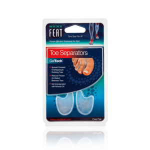 Gel Toe Separators for Toe Rubbing Prevention