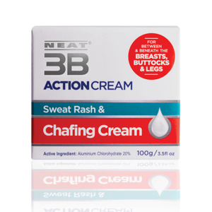 Neat 3B Action Cream 100g For Chafing and Sweat Rash