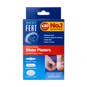 Blister Plasters Value Pack x30 for Pain Relief, Protection Against Rubbing, And&hellip;