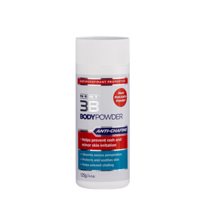 Chaffing Sweat Rash: Neat Feat 3B Body Powder 125g to Prevent Skin Irritation and Reduce Perspiration