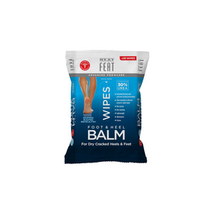Body Care: Neat Feat Foot & Heel Balm Wipes– 30 Wipes