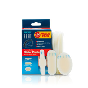 Blister Plasters Value Pack x20 for Pain Relief, Protection Against Rubbing, And&hellip;