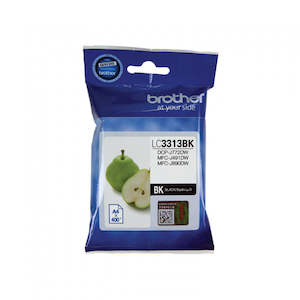 Brother: Printer Ink Cartridge LC3313BK Black - LC3313BK