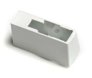 Fridges Freezers: Fridge Door Handle Pedestal White (1Pc) - 1760008559