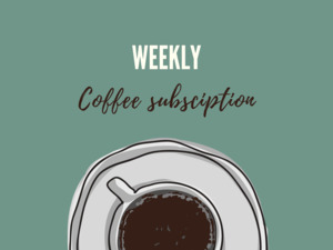 Products: Weekly Coffee Subscription Martinborough Coffee Company - Martinborough Coffee Company