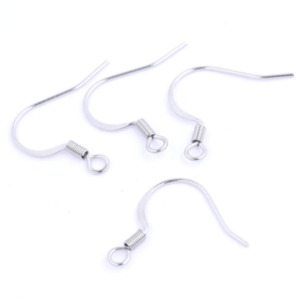 Hypo Allergenic Earring Hook replacements - Neko Ngeru