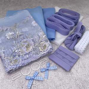 All: Limited Edition Kit ~ Hydrangeas and Heirlooms ~ Underwire Bra + Briefs