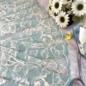 All: Stretch Lace ~ Duck Egg
