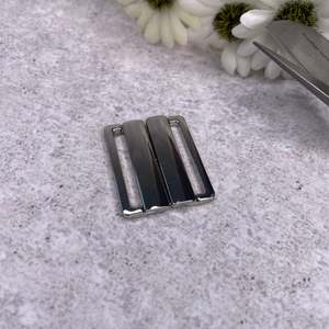 Metal Closure ~ Silver