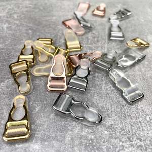 Connectors Fasteners: Suspender (Garter) Clips 10mm ~ Set of 4