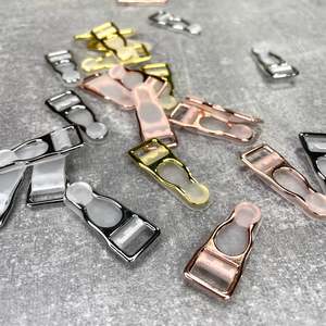 Connectors Fasteners: Suspender (Garter) Clips 12mm ~ Set of 4