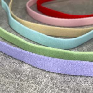 Underwire Casing Boning: Plush Casing / Channeling ~ Multi Colours