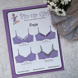 Patterns: Pin Up Girls 'Freja' ~ paper pattern