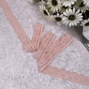 Stretch Lace - 22mm Apricot