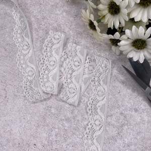 Stretch Lace - 27mm Ivory