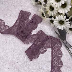Stretch Lace - 32mm Grape