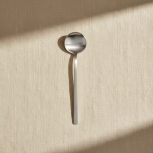 Tabletop: Oro Condiment Spoon Silver